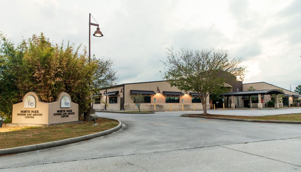 North Park Fitness and Aquatic Center driveway