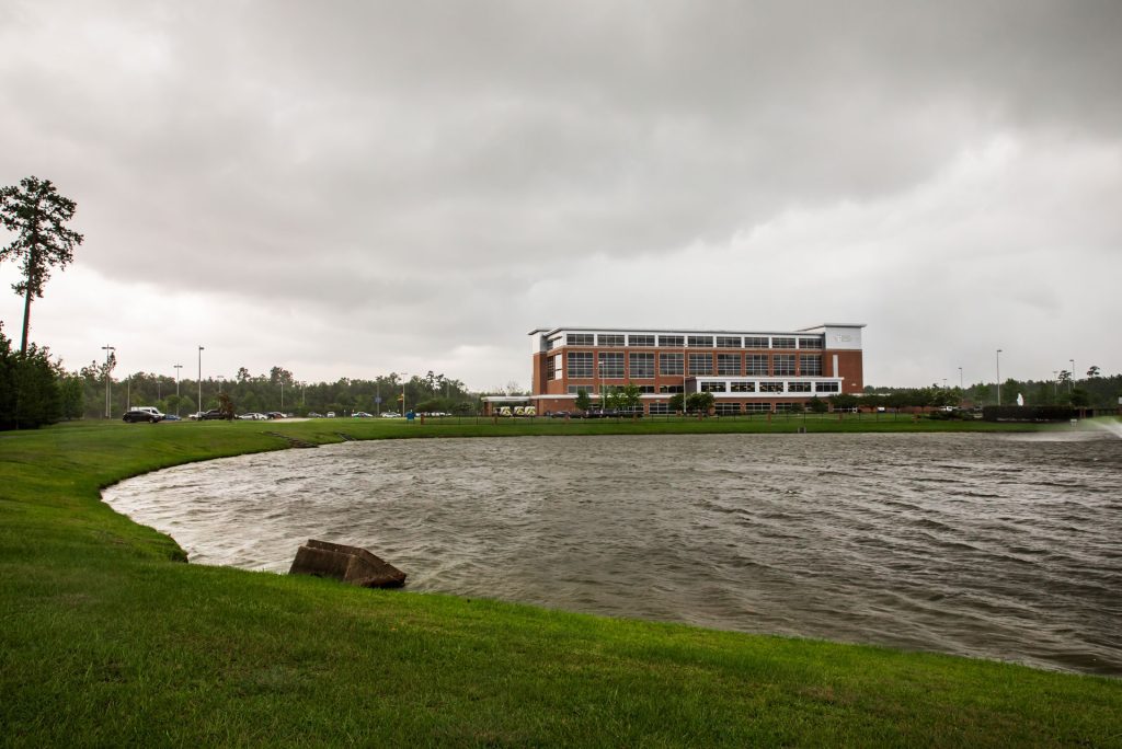 Our Lady of the Lake view across water