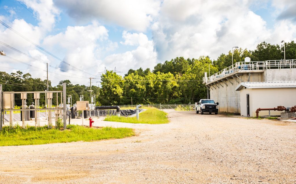 Sewage Treatment Plant building