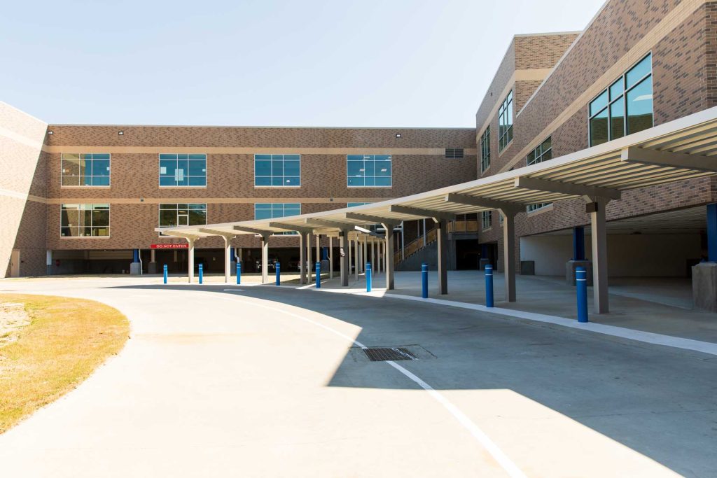 Southside Elementary Carpool Area