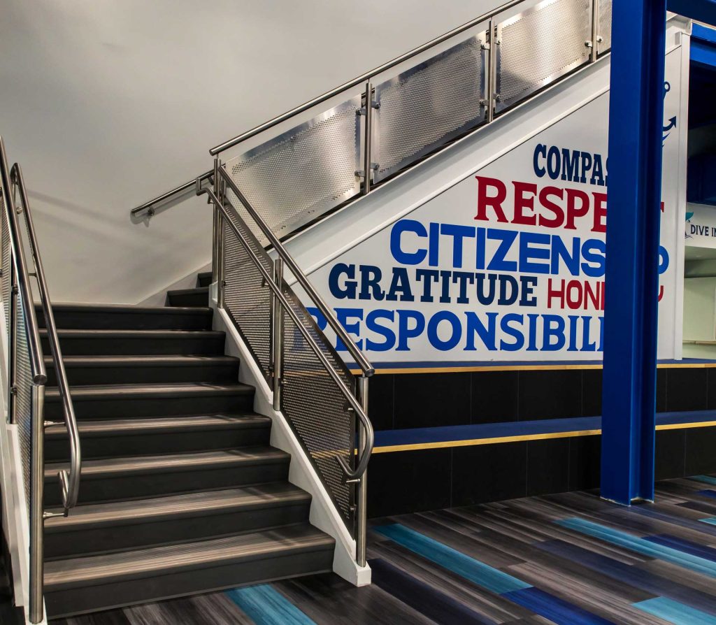 Southside Elementary Staircase