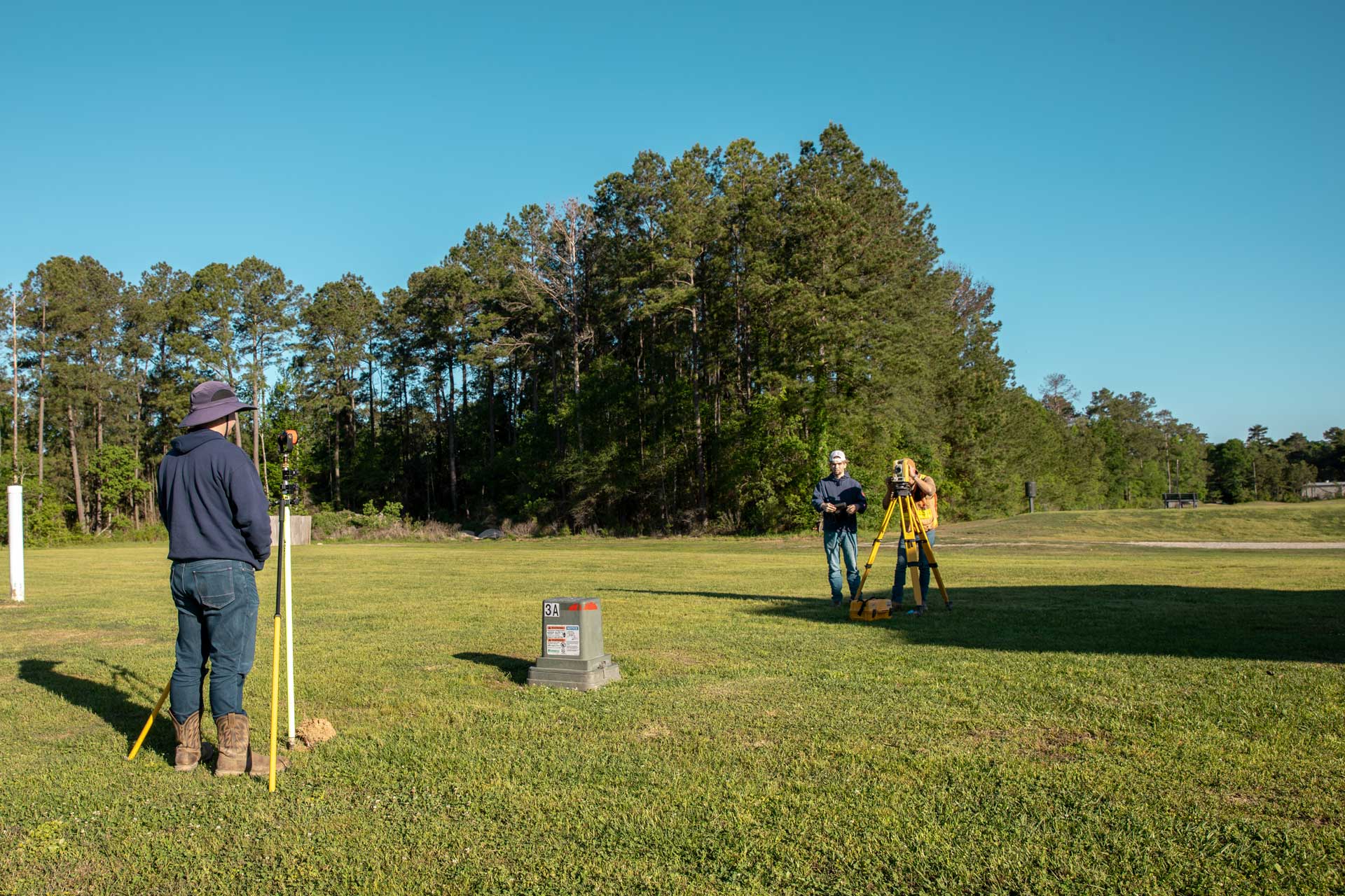 Alvin Fairburn Surveying Crew